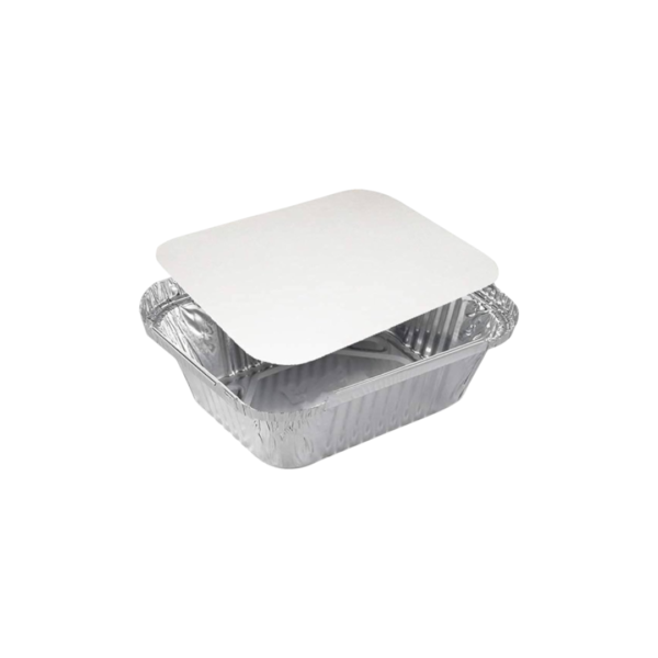 Aluminium Foil Container Square Lid