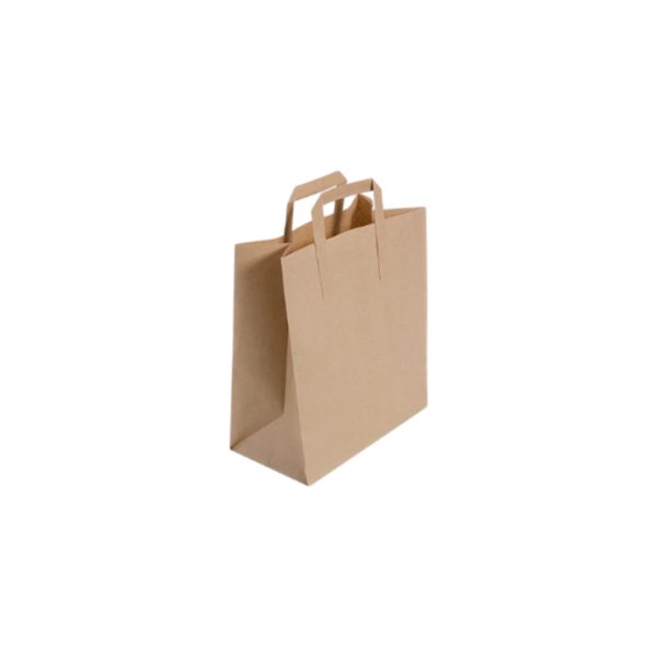 Large Brown Take-Away Bag