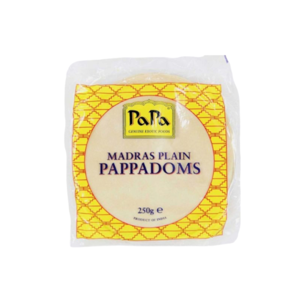 Papa Madras Plain Pappadoms