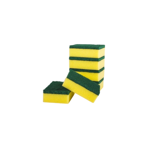 Yellow Green Sponge Packet